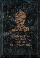 video musicale UNITED, Gran Premio della Giuria di New York International Independent Film and Video Festival